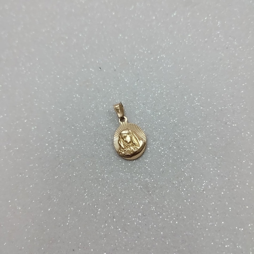 MEDALLA RELIGIOSA ORO 10 K 1,40 GRMS (SEMINUEVO)