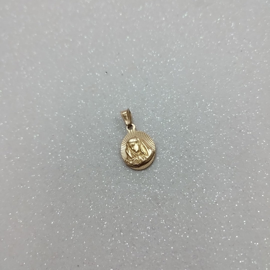 MEDALLA RELIGIOSA ORO 10 K 1,40 GRMS (SEMINUEVO)