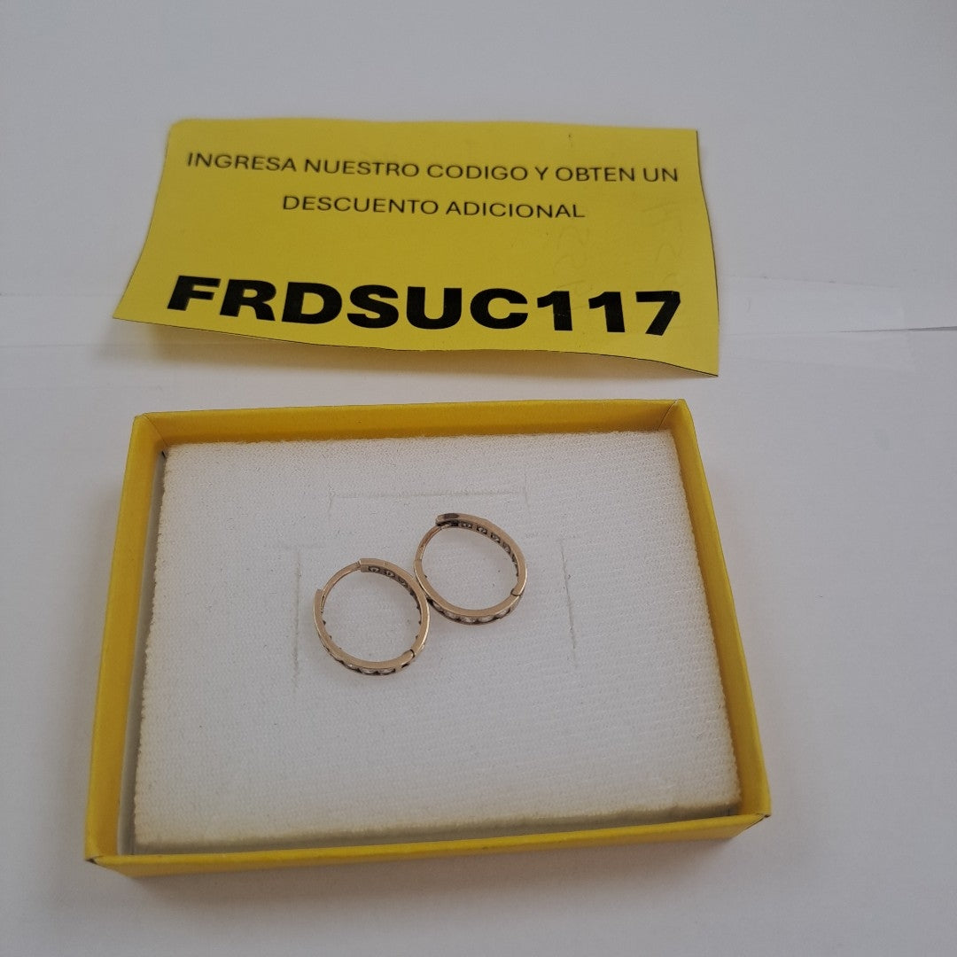ARRACADAS PAR ORO 10 K 2.1 GRMS (SEMINUEVO)