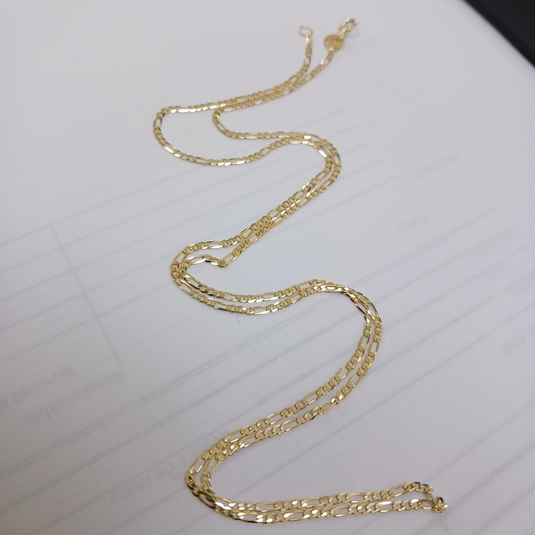 CADENAS CARTIER 3 1 AMARILLA ORO 14K 2.1 (NUEVO)