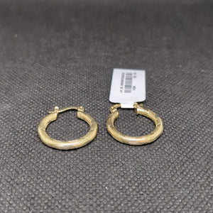 ARETES ARRACADAS 14K 2.6 GR (NUEVO)