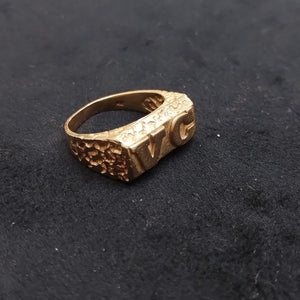 ANILLO ORO 14 K 7.2 GRMS (SEMINUEVO)