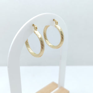 ARETES TEJIDO ARRACADAS ASTRIADAS 14K 2.9 GR (NUEVO)