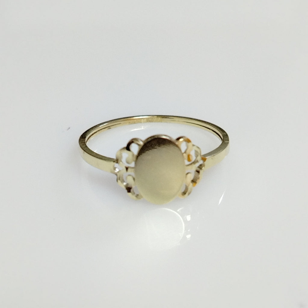 ANILLOS ANILLITO 10K TALLA 7 1 GR (NUEVO)