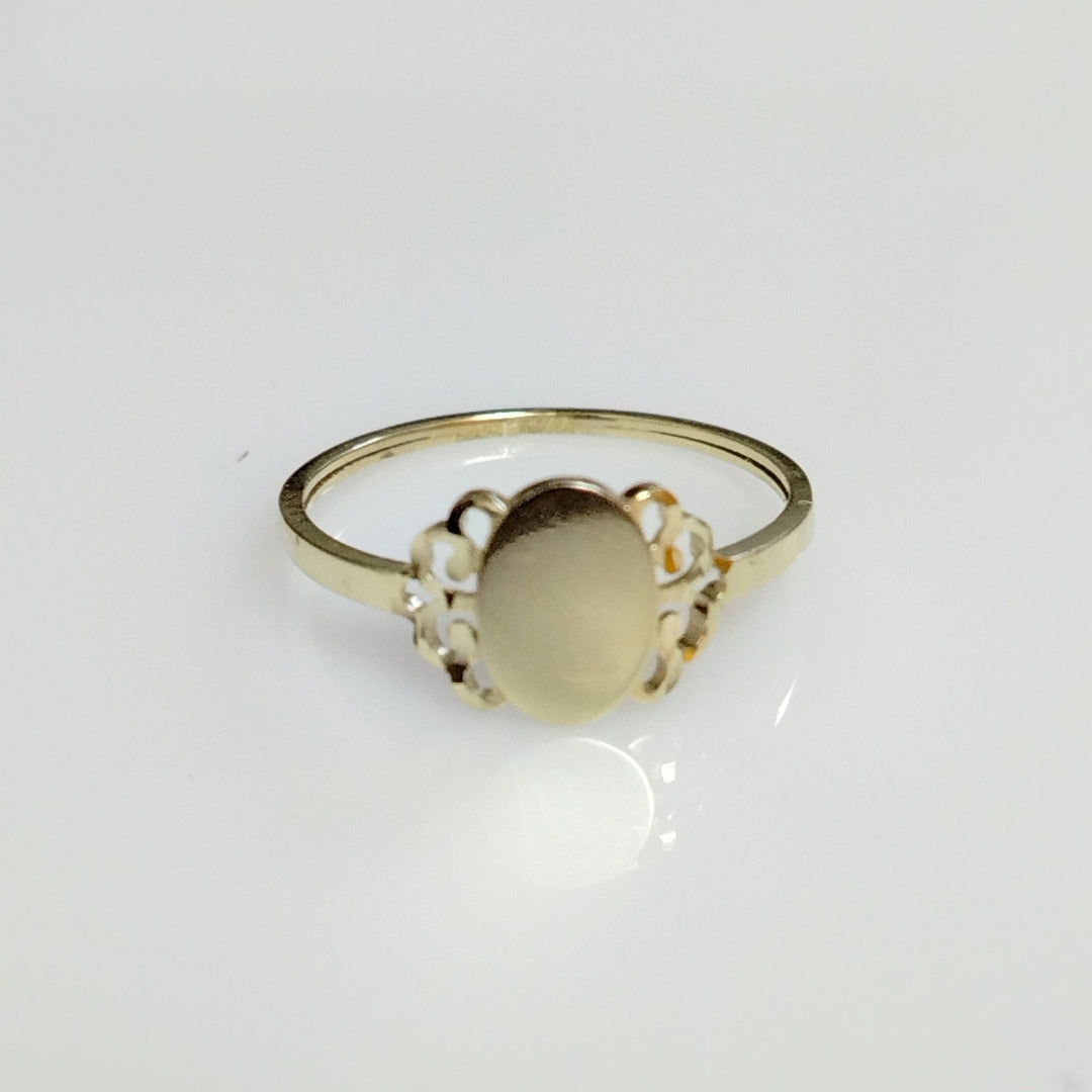 ANILLOS ANILLITO 10K TALLA 7 1 GR (NUEVO)