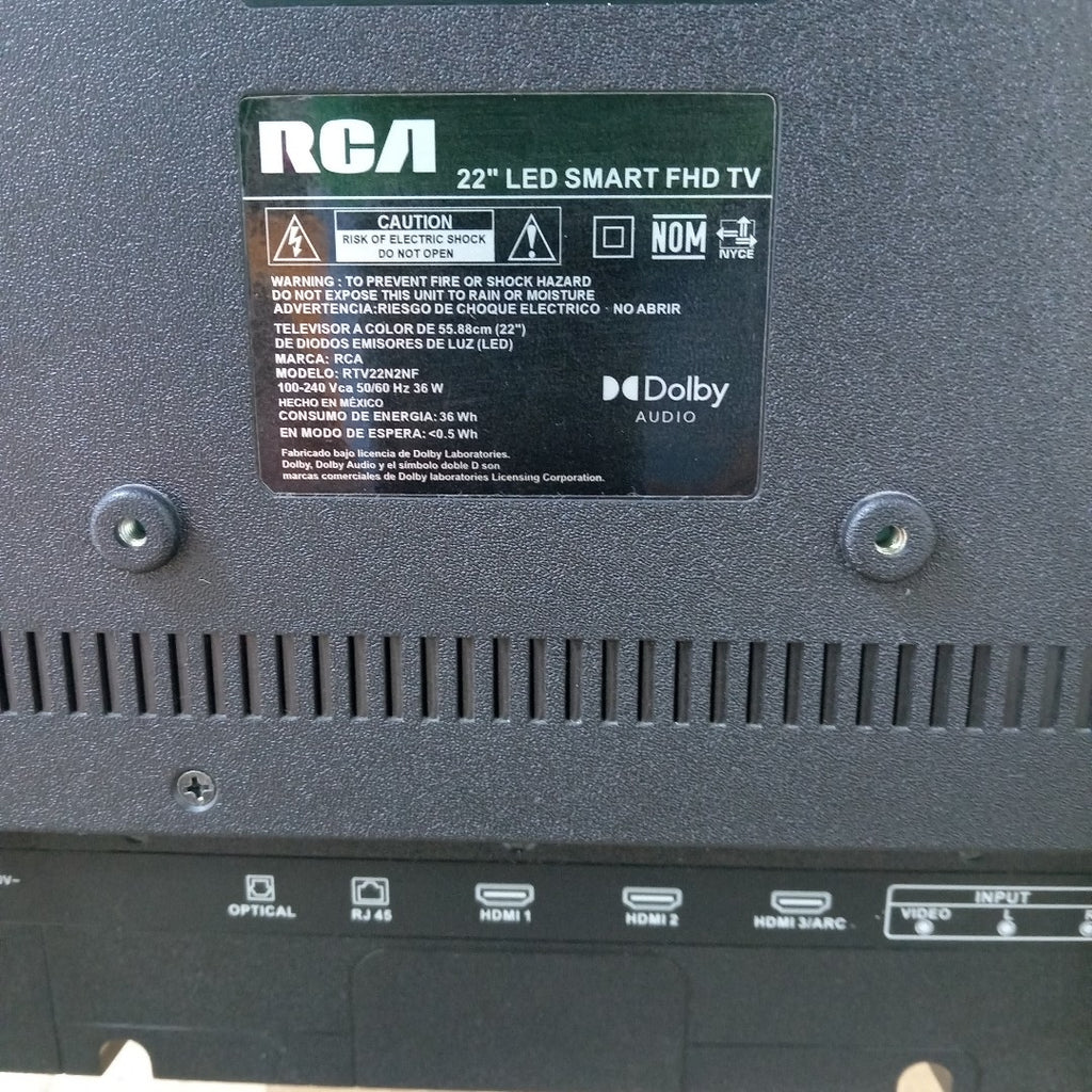 PANTALLA RCA RTV22N2NF (2021) 22" LED FULL HD (SEMINUEVO)