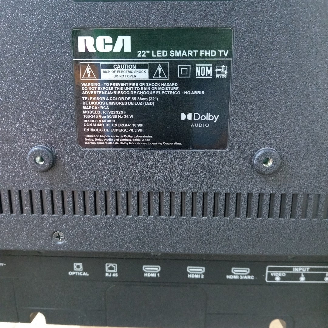 PANTALLA RCA RTV22N2NF (2021) 22" LED FULL HD (SEMINUEVO)