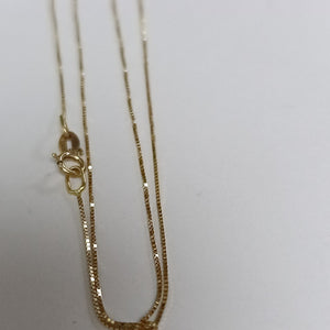 CADENA ORO 14 K 0.9 GRMS (SEMINUEVO)