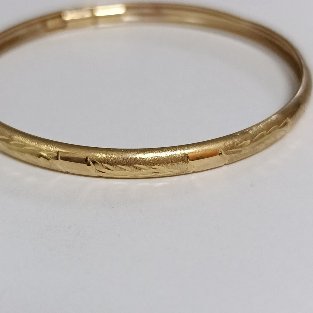 PULSERA RIGIDA ORO 10 K 5 GRMS (SEMINUEVO)