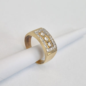 ANILLO ORO 10 K 4.7 GRMS (SEMINUEVO)