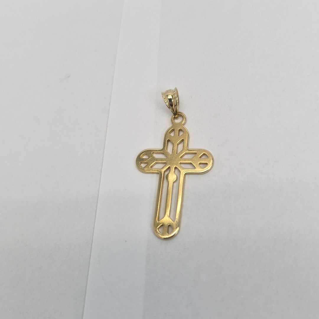 CRUZ, DIJE ORO 14 K 1.9 GRMS (SEMINUEVO)