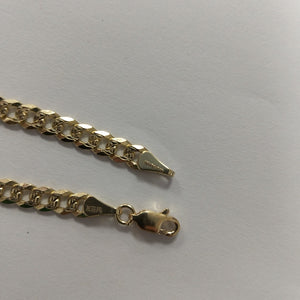 PULSERA BARBADA 14K 21 CM 7.5 GR (NUEVO)
