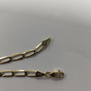 PULSERA ESLABON 14K 21 CM 4.2 GR (NUEVO)