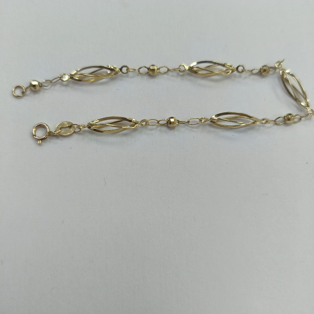 PULSERA ESPECIAL 14K 18 CM 2.2 GR (NUEVO)