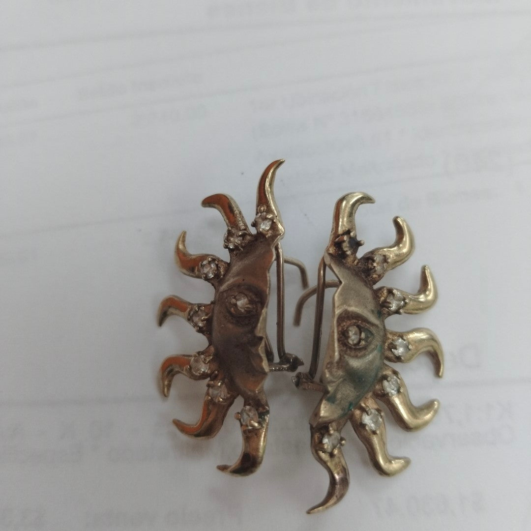 ARETES PAR ORO 8 K 6,70 GRMS (SEMINUEVO)