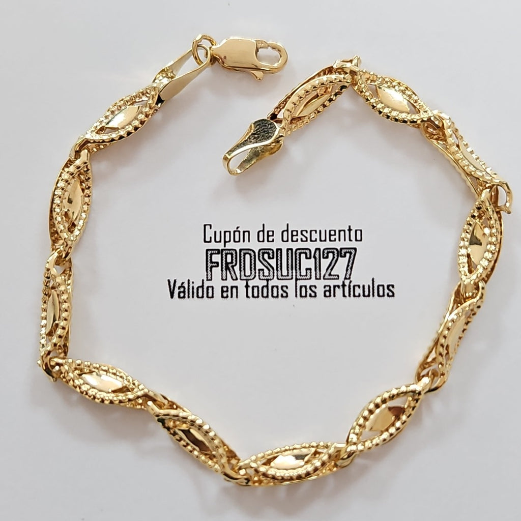 PULSERA ESPECIAL 10K 18 CM 4.3 GR (NUEVO)
