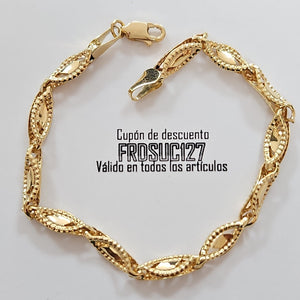 PULSERA ESPECIAL 10K 18 CM 4.3 GR (NUEVO)