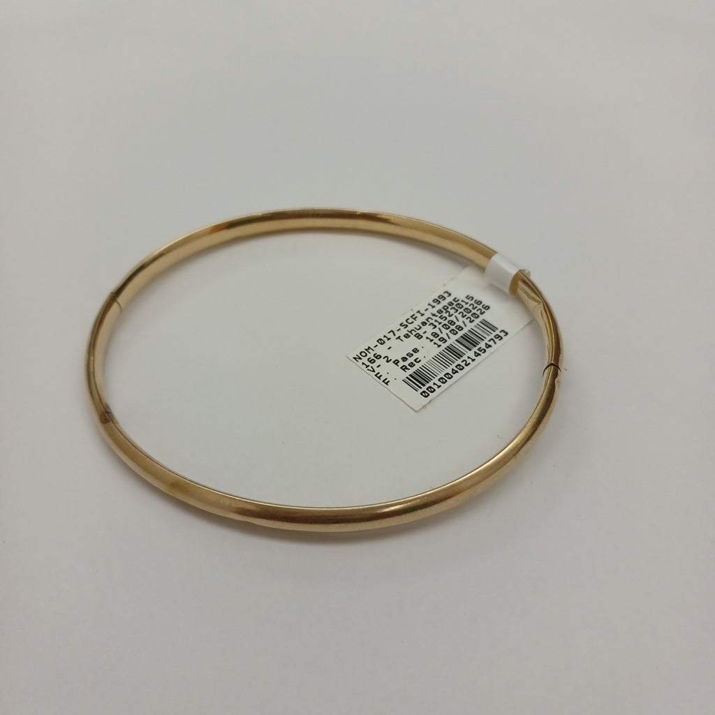 PULSERA RIGIDA ORO 14 K 4.8 GRMS (SEMINUEVO)