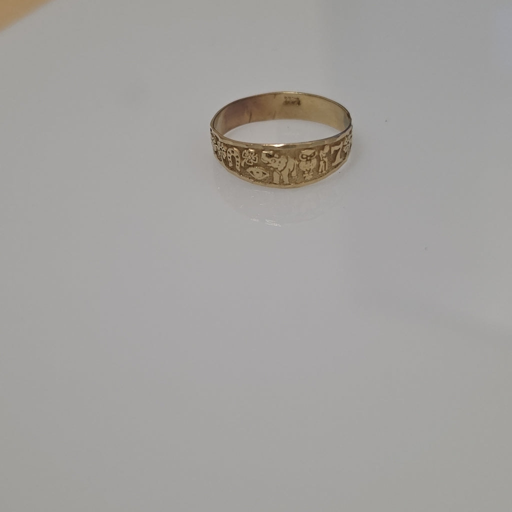 ANILLITO ORO 14 K 1.4 GRMS (SEMINUEVO)