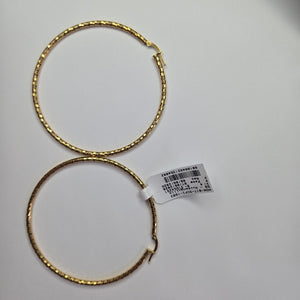 ARRACADAS PAR ORO 14 K 4.4 GRMS (SEMINUEVO)