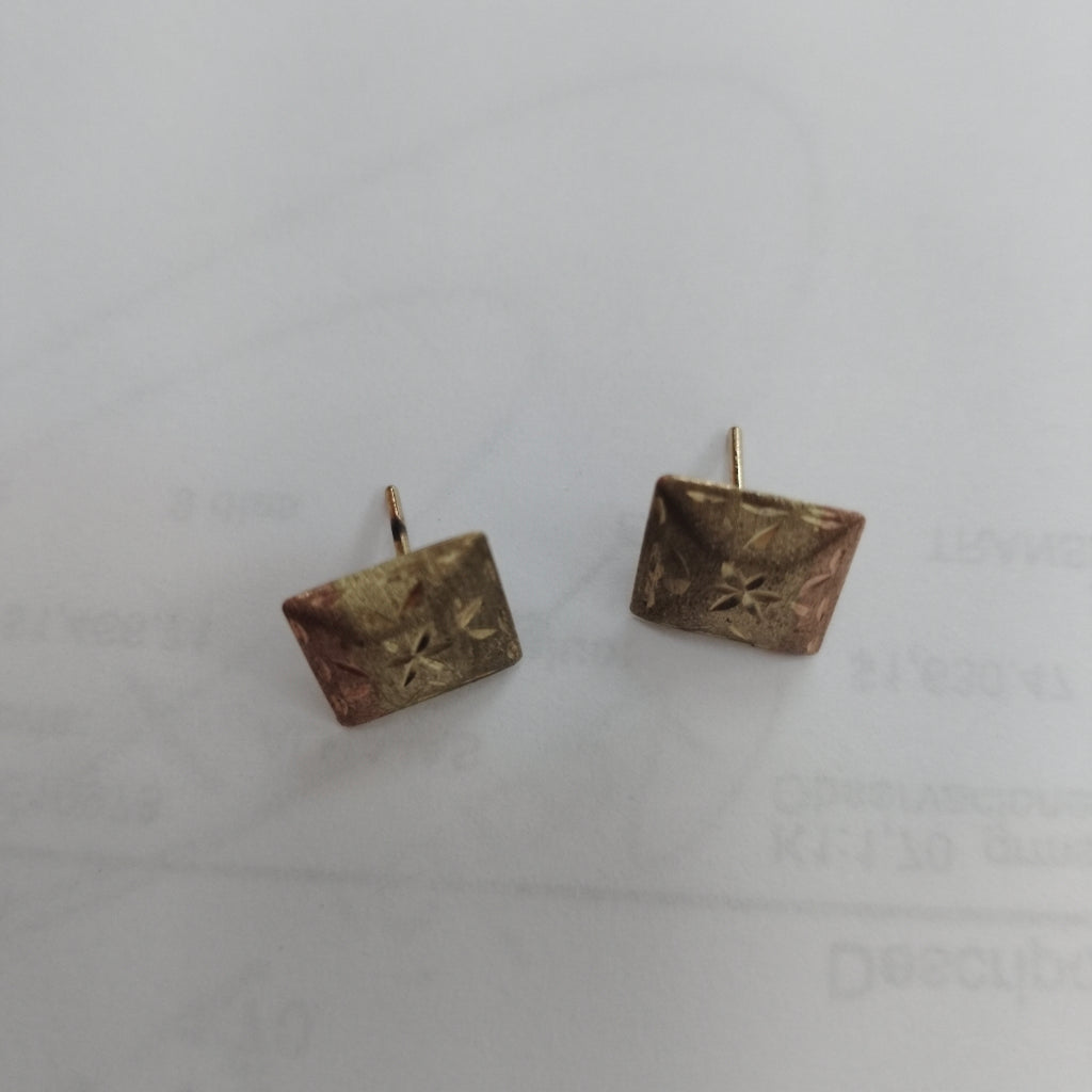 BROQUELES PAR ORO 10 K 1,30 GRMS (SEMINUEVO)