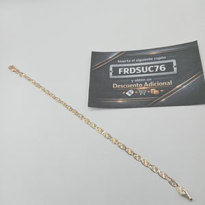 PULSERA GUCHI 14K 18 CM 2.8 GR (NUEVO)
