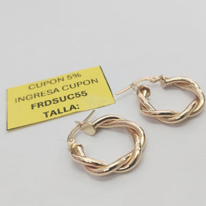 ARRACADAS ORO 14K 1.9 (NUEVO)