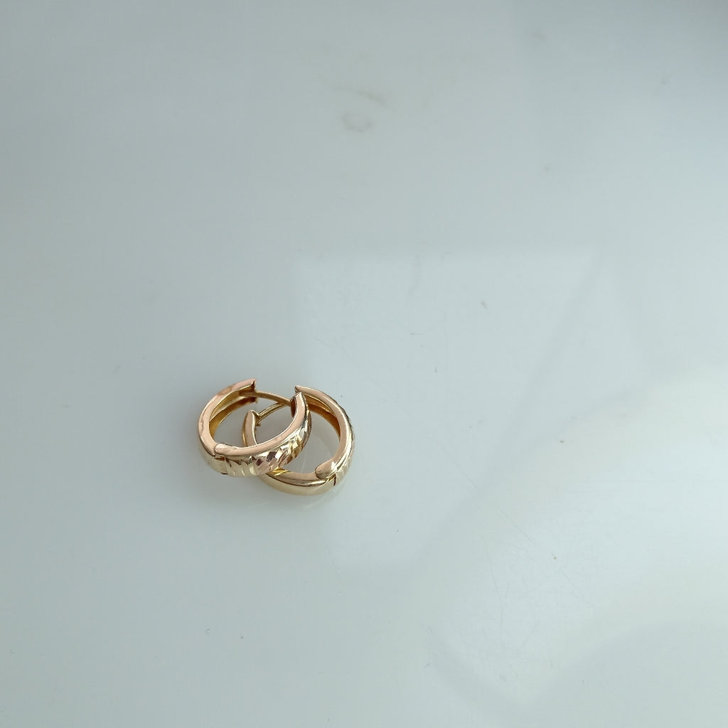 ARETES PAR ORO 10 K 1.2 GRMS (SEMINUEVO)