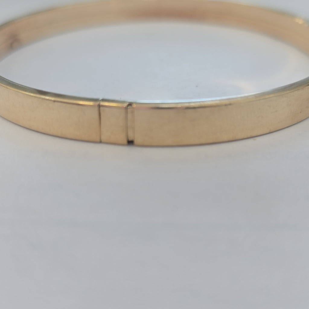 PULSERA RIGIDA ORO 10 K 7.6 GRMS (SEMINUEVO)