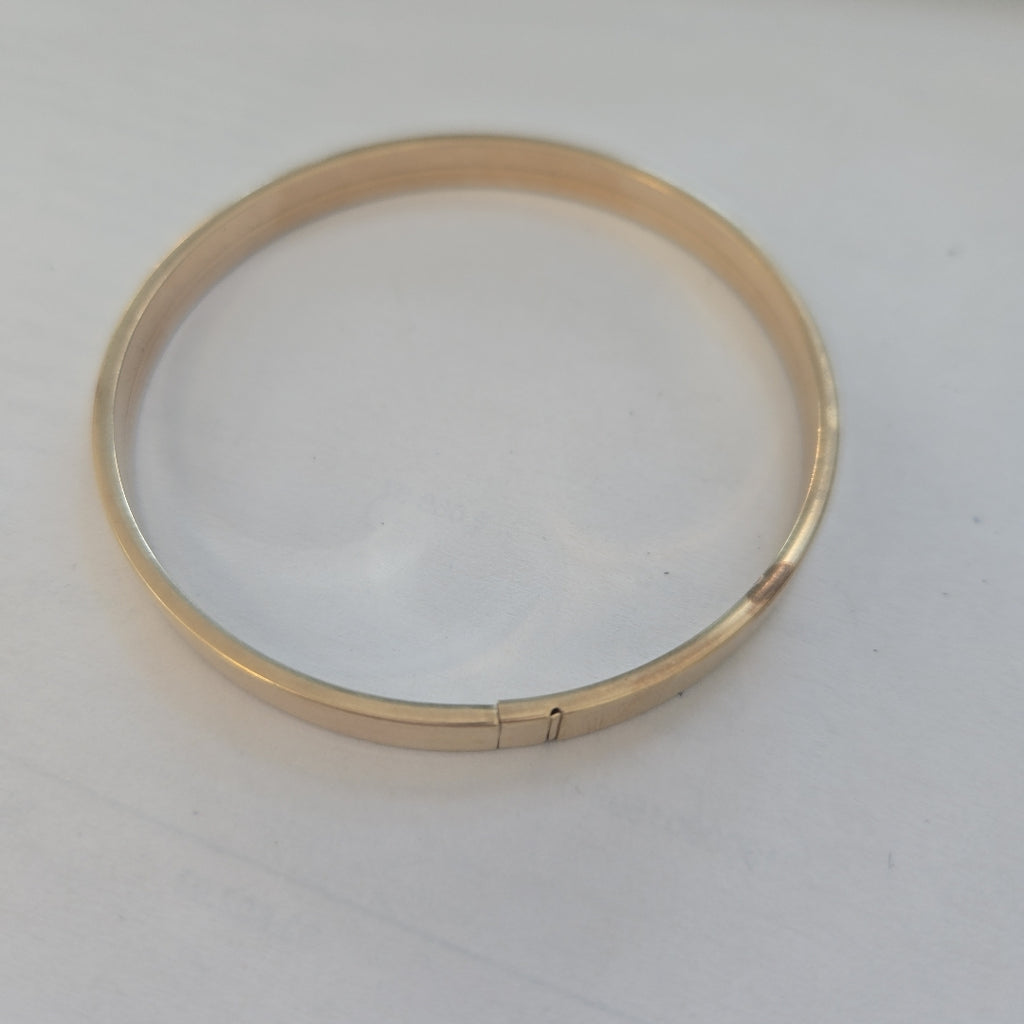 PULSERA RIGIDA ORO 10 K 7.7 GRMS (SEMINUEVO)