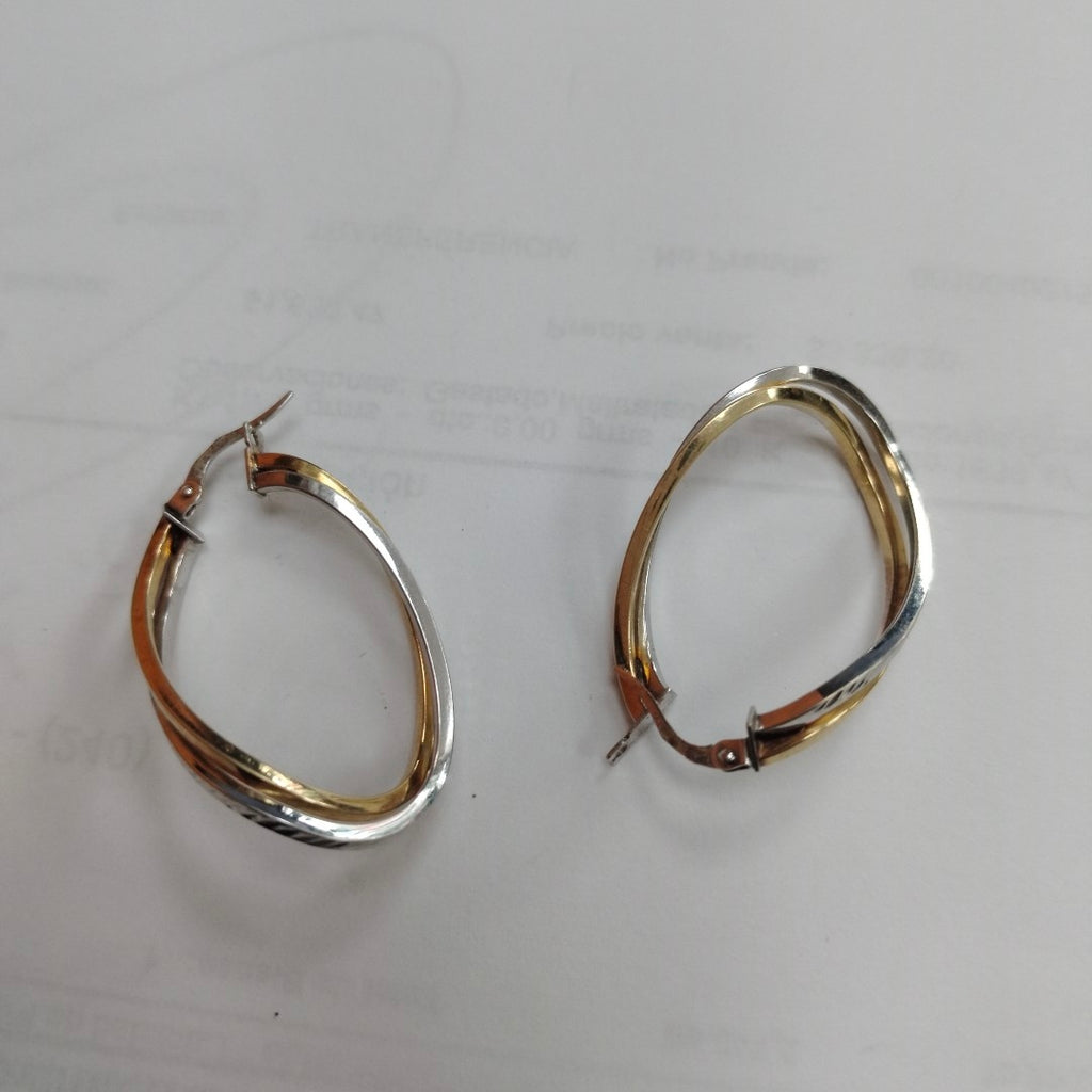 ARETES PAR ORO 14 K 2.7 GRMS (SEMINUEVO)
