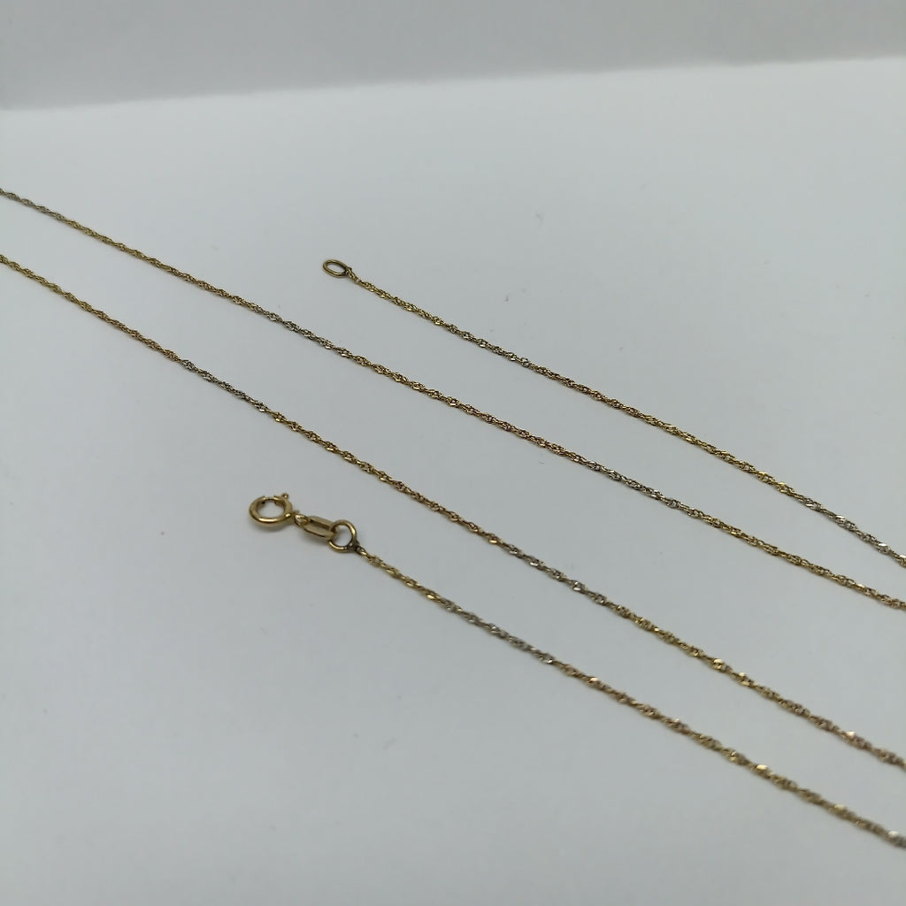 CADENA ORO 14 K 0.9 GRMS (SEMINUEVO)