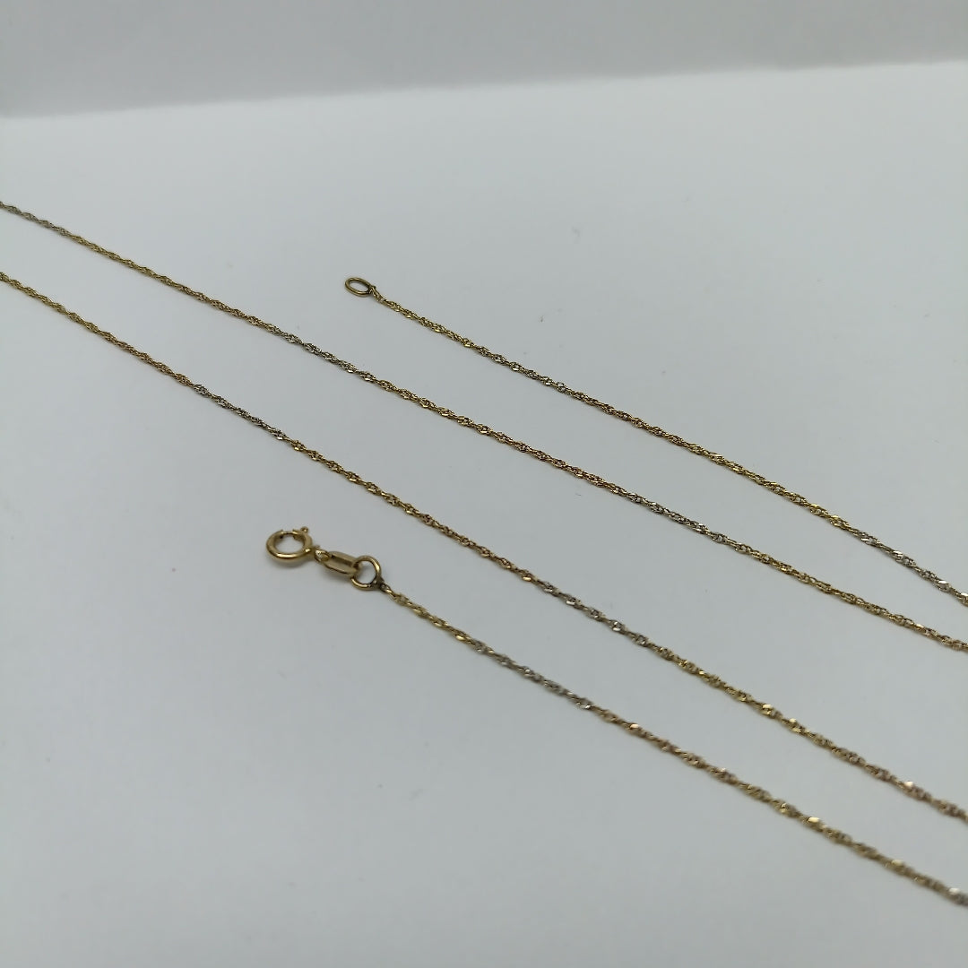 CADENA ORO 14 K 0.9 GRMS (SEMINUEVO)