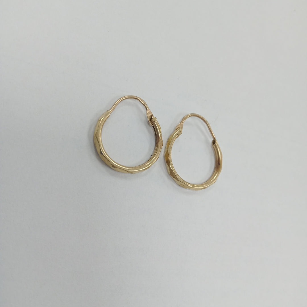 ARRACADAS PAR ORO 10 K 1 GRMS (SEMINUEVO)