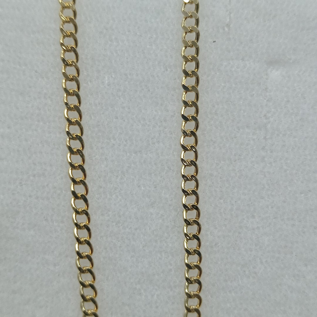 CADENAS BARBADA AMARILLA ORO 14K 2.1 (NUEVO)