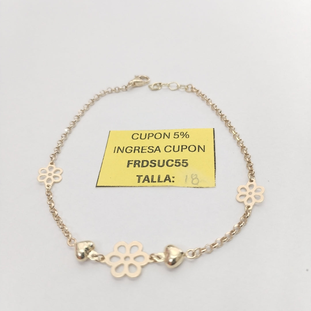 PULSERAS DAMA ORO 10K 2.2 (NUEVO)