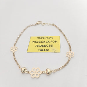 PULSERAS DAMA ORO 10K 2.2 (NUEVO)