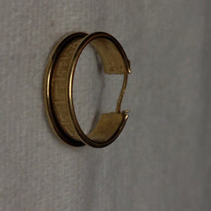 ARRACADAS PAR ORO 14 K 2.4 GRMS (SEMINUEVO)