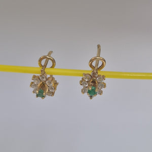 BROQUELES PAR ORO 14 K 2,80 GRMS (SEMINUEVO)