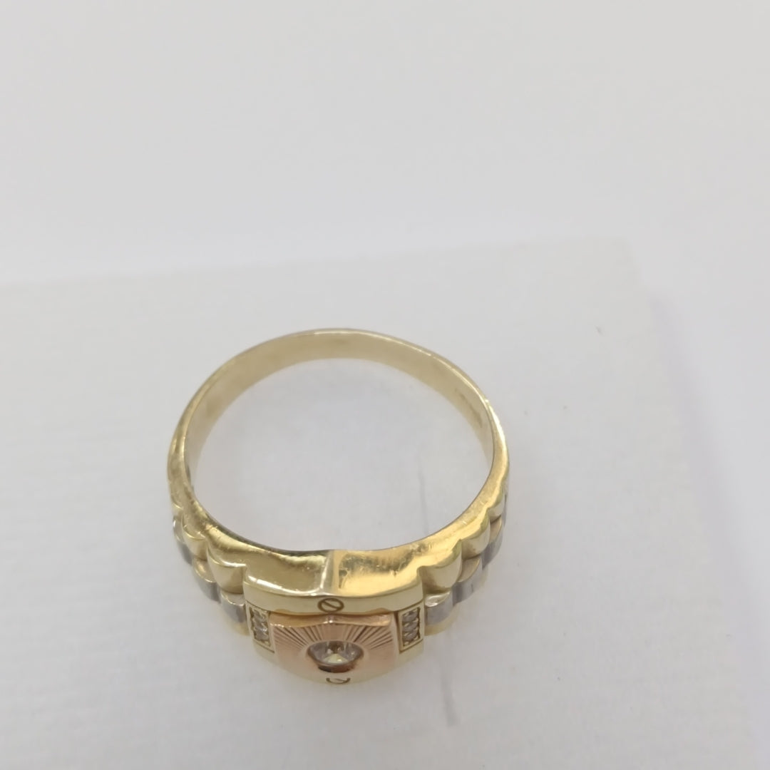 ANILLO ORO 14 K 6,30 GRMS (SEMINUEVO)