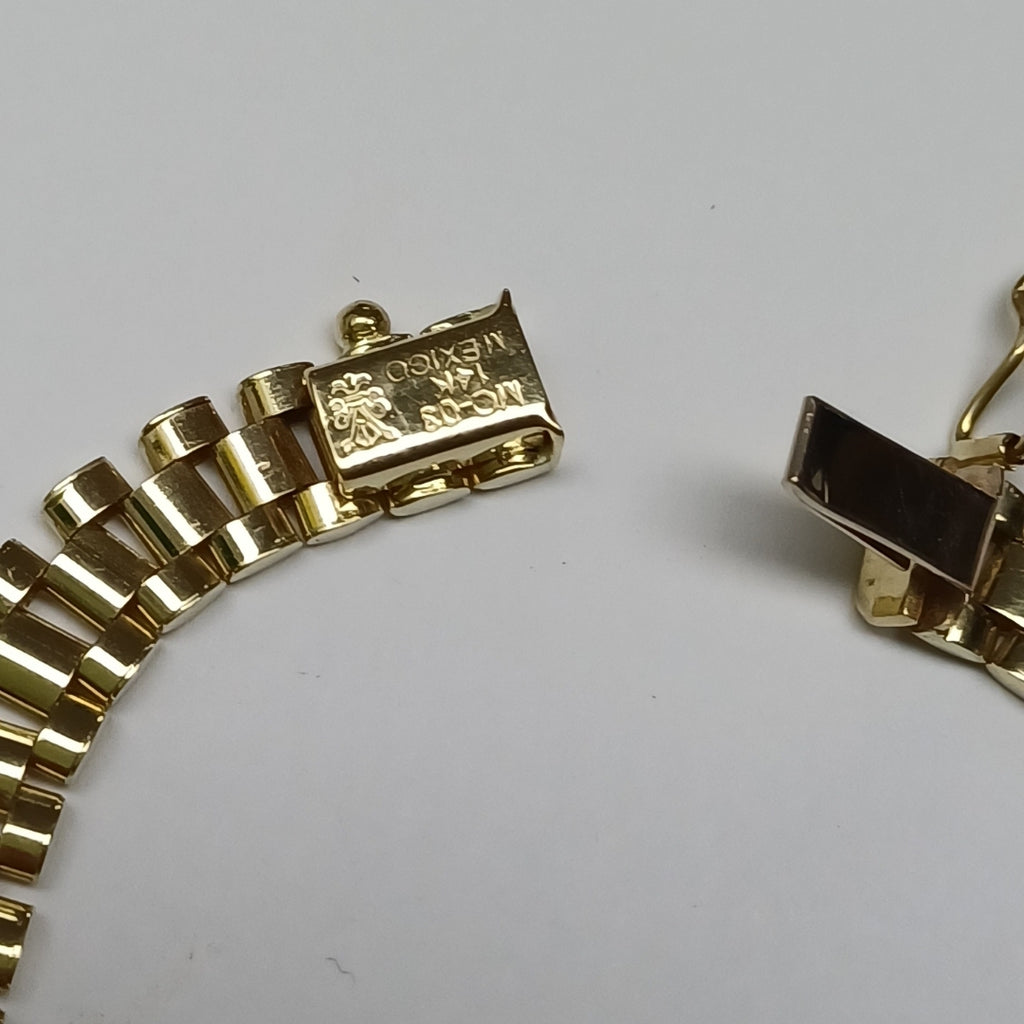 PULSERA ORO 14 K 9.2 GRMS (SEMINUEVO)