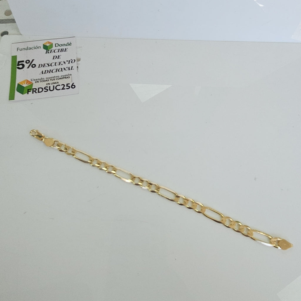 PULSERA 3X1 14K 21 CM 14.6 GR (NUEVO)