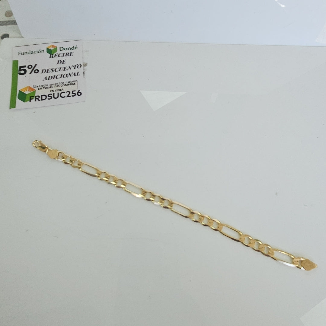 PULSERA 3X1 14K 21 CM 14.6 GR (NUEVO)