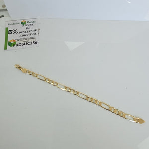 PULSERA 3X1 14K 21 CM 14.6 GR (NUEVO)
