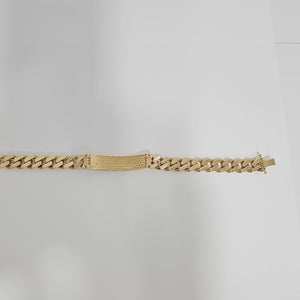 ESCLAVAS CABALLERO ORO 14K 21.4 (NUEVO)