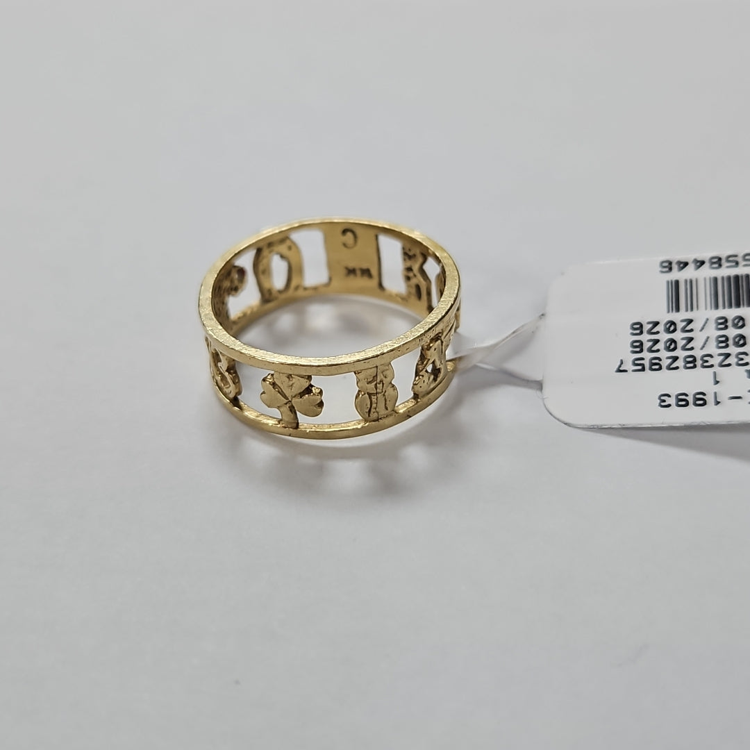 ANILLO ORO 14 K 3,10 GRMS (SEMINUEVO)