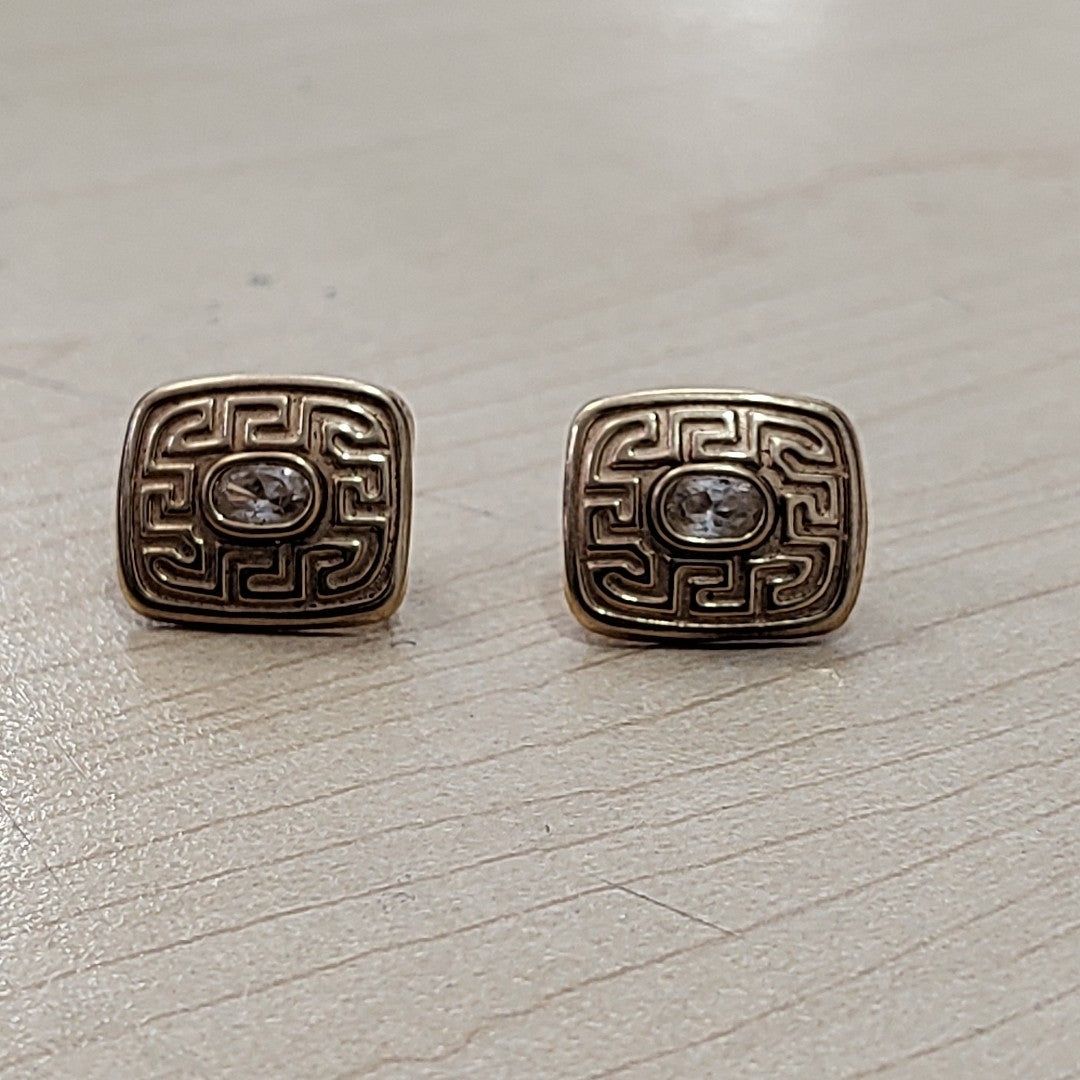 ARETES PAR ORO 10 K 2.7 GRMS (SEMINUEVO)