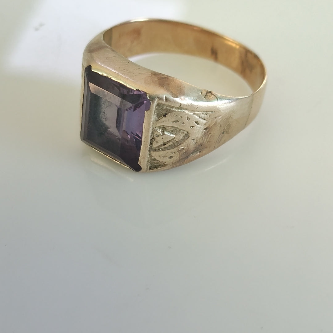ANILLO ORO 8 K 6,10 GRMS (SEMINUEVO)