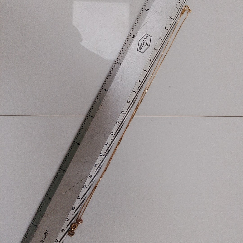 GARGANTILLA ORO 14 K 1.7 GRMS (SEMINUEVO)