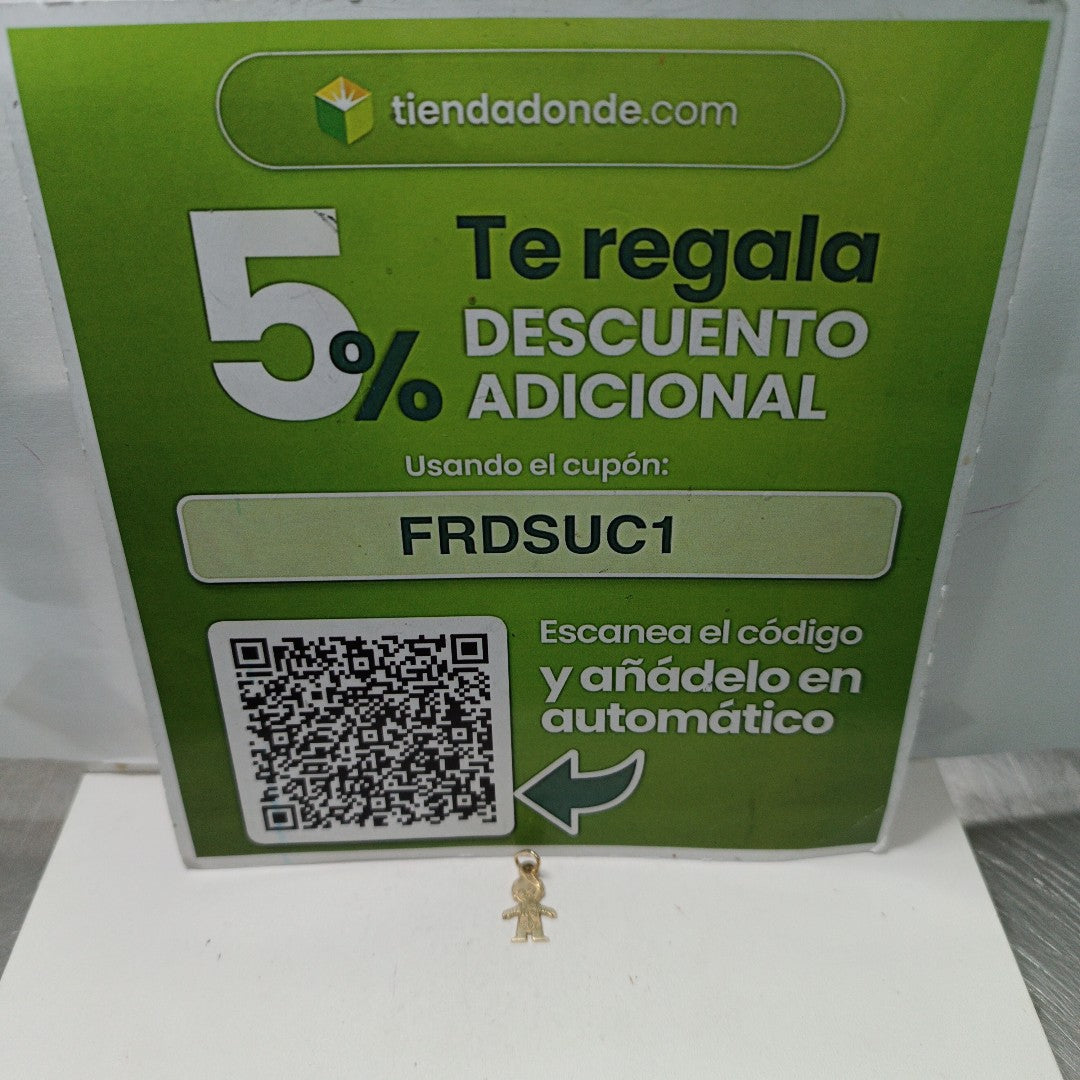 DIJE ORO 14 K 0.9 GRMS (SEMINUEVO)